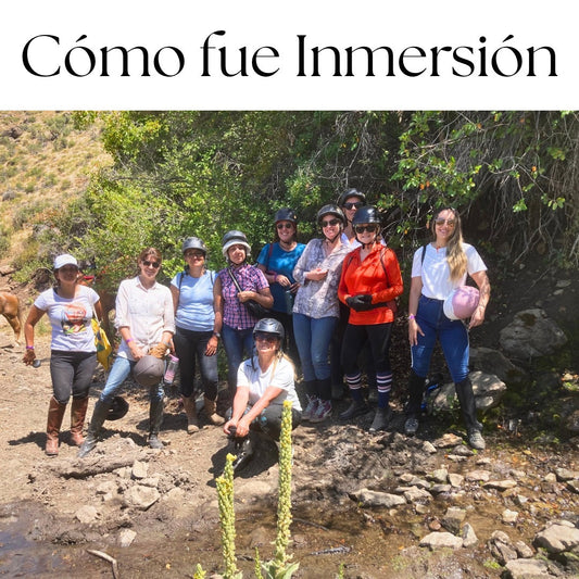 Inmersión en Verano: mi primera experiencia guiando Mujeres a Caballo.